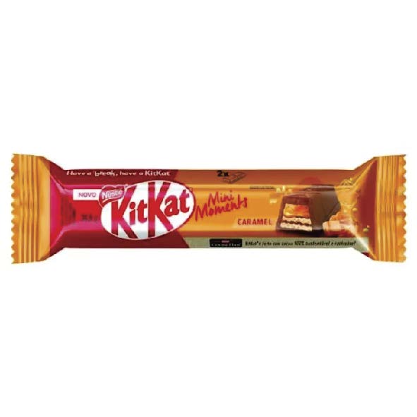 KIT KAT MiniMomentsCaramel 4(24x34,6g)BR