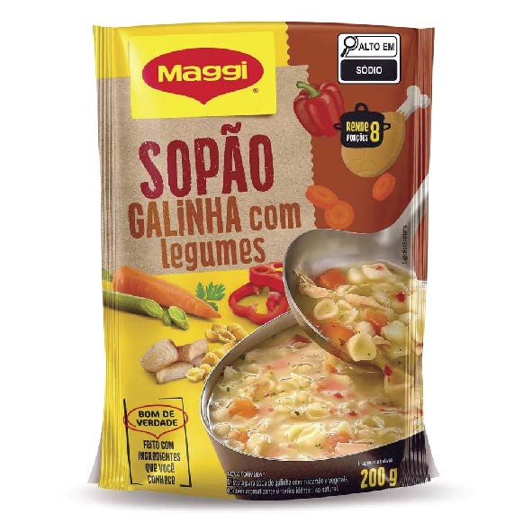MAGGI Sopao Galinha 24x200g BR MAGGI Sopao Galinha 24x200g BR