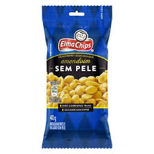 AMENDOIM SEM PELE CARTELA 5X40G AMENDOIM SEM PELE CARTELA 5X40G