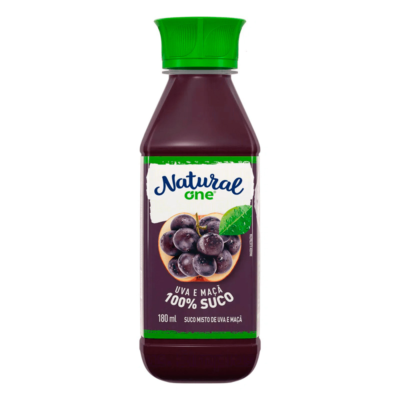 NATONE 6X180 AMB SUCO MISTO UVA/MACA