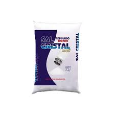 CRISTAL OURO SAL REFINADO 1KG CRISTAL OURO SAL REFINADO 1KG