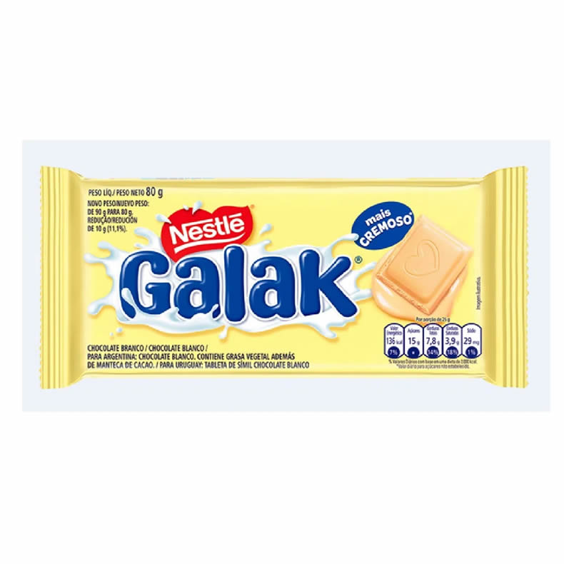 GALAK Chocolate 4(16x80g) BR GALAK Chocolate 4(16x80g) BR