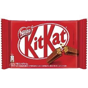 KIT KAT 4Fngr Leite 4(24x41.5g) BR