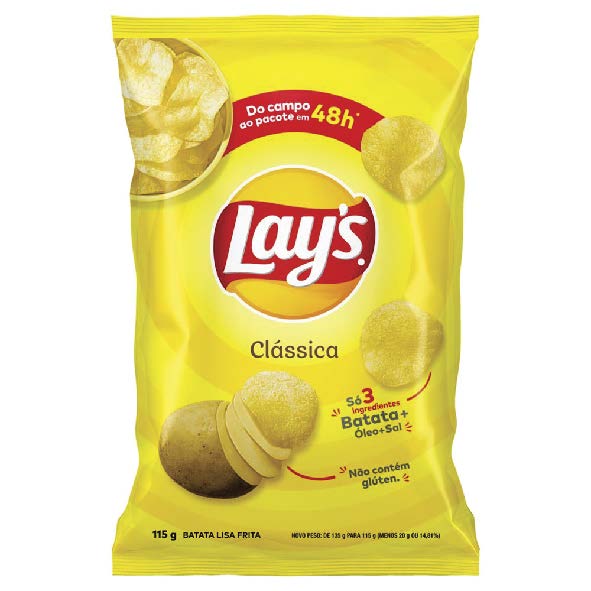 LAYS CLASSICAS 70G PP LAYS CLASSICAS 70G PP