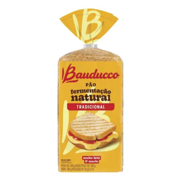 PAO FORMA BAUDUCCO TRAD 390G PAO FORMA BAUDUCCO TRAD 390G